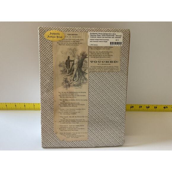 Antique Newspaper Civil War The River by W.H. Roberts Harper Military Rare 1800s - Picture 6 of 6